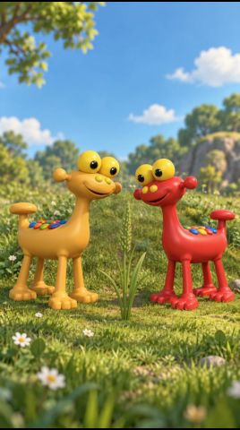 Video thumbnail: The dancing grass